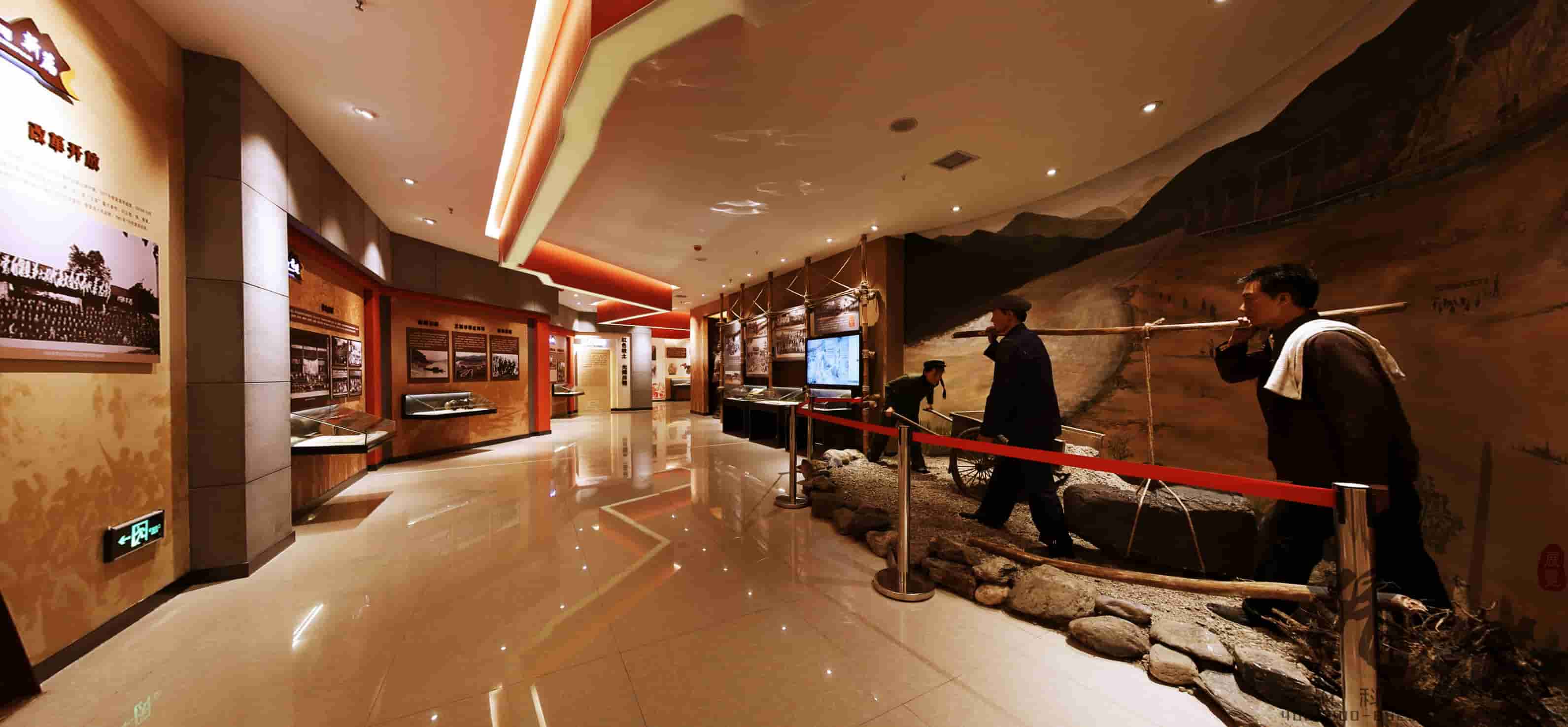 安康史志展覽館設(shè)計當中展覽崢嶸歲月