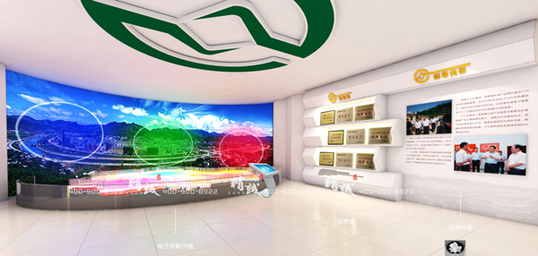 新時代信合黨性教育基地展廳設計效果圖 新時代信合黨性教育基地展廳設計效果圖