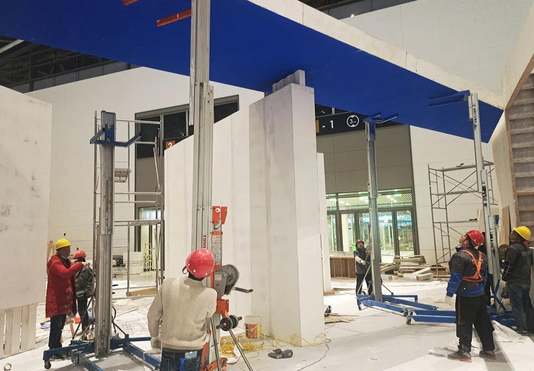 展覽是如何搭建的？