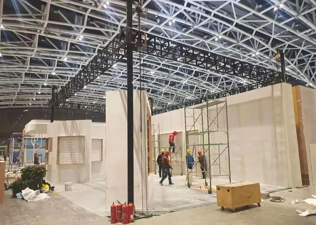 展覽是如何搭建的？