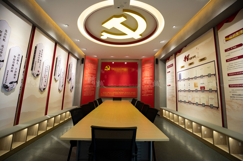 寶雞長青能源化工黨建館設(shè)計與施工完工 寶雞長青能源化工黨建館設(shè)計與施工完工