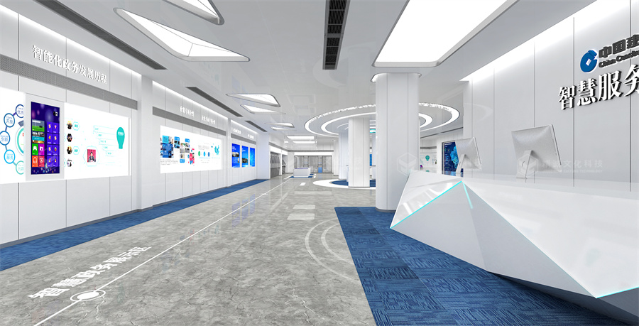 銀行展廳設(shè)計-建設(shè)銀行智慧政務(wù)大廳 銀行展廳設(shè)計-建設(shè)銀行智慧政務(wù)大廳