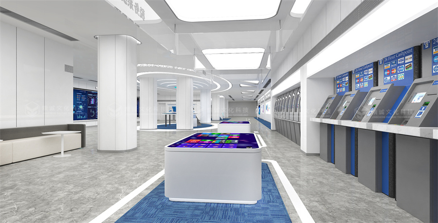 銀行展廳設(shè)計-建設(shè)銀行智慧政務(wù)大廳 銀行展廳設(shè)計-建設(shè)銀行智慧政務(wù)大廳