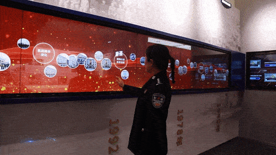 警營文化展廳設(shè)計-隴南公安局視聽文化中心案例 警營文化展廳設(shè)計-隴南公安局視聽文化中心案例