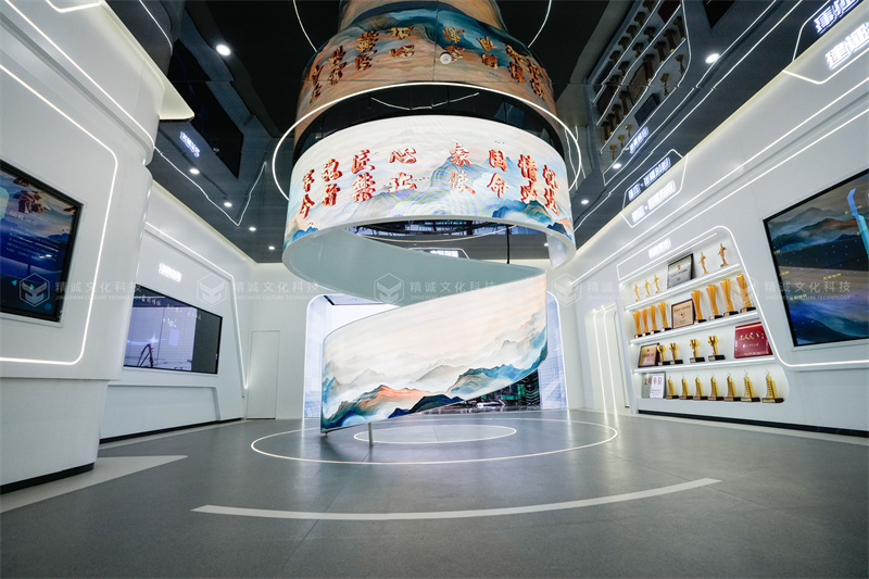 建筑行業(yè)展廳設(shè)計-中建八局西北公司企業(yè)展廳落成 建筑行業(yè)展廳設(shè)計-中建八局西北公司企業(yè)展廳落成